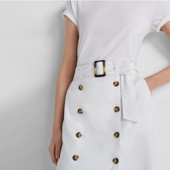 Club Monaco Linen Blend Pencil Skirt - Picture 2 of 14